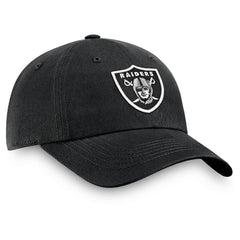 Las Vegas Raiders Fundamental Adjustable Hat - Black Hats