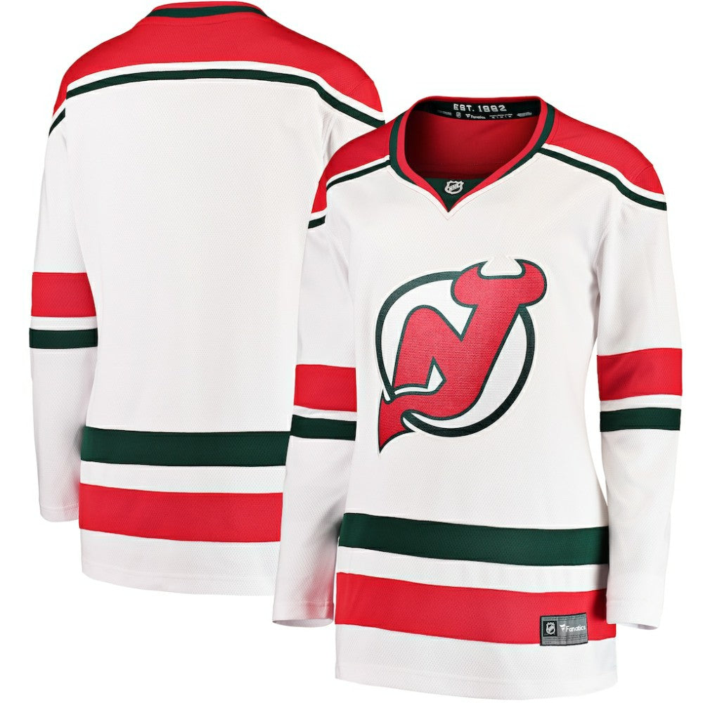New Jersey Devils Fanatics Women's Alternate Breakaway Jersey - White | US 4900892