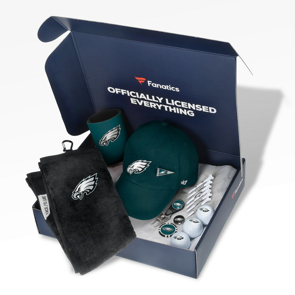 Philadelphia Eagles Pack Golf-Themed Gift Box -