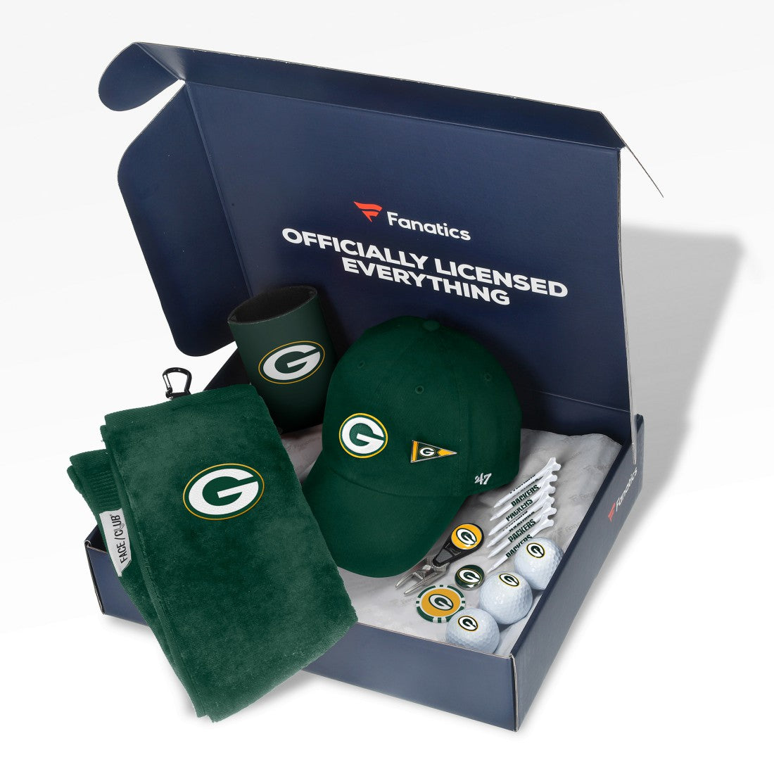 Green Bay Packers Pack Golf-Themed Gift Box -
