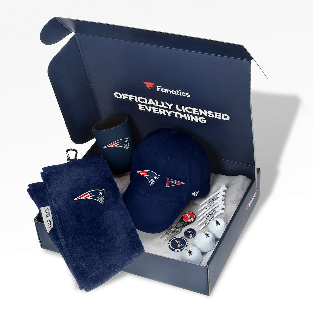 New England Patriots Pack Golf-Themed Gift Box -