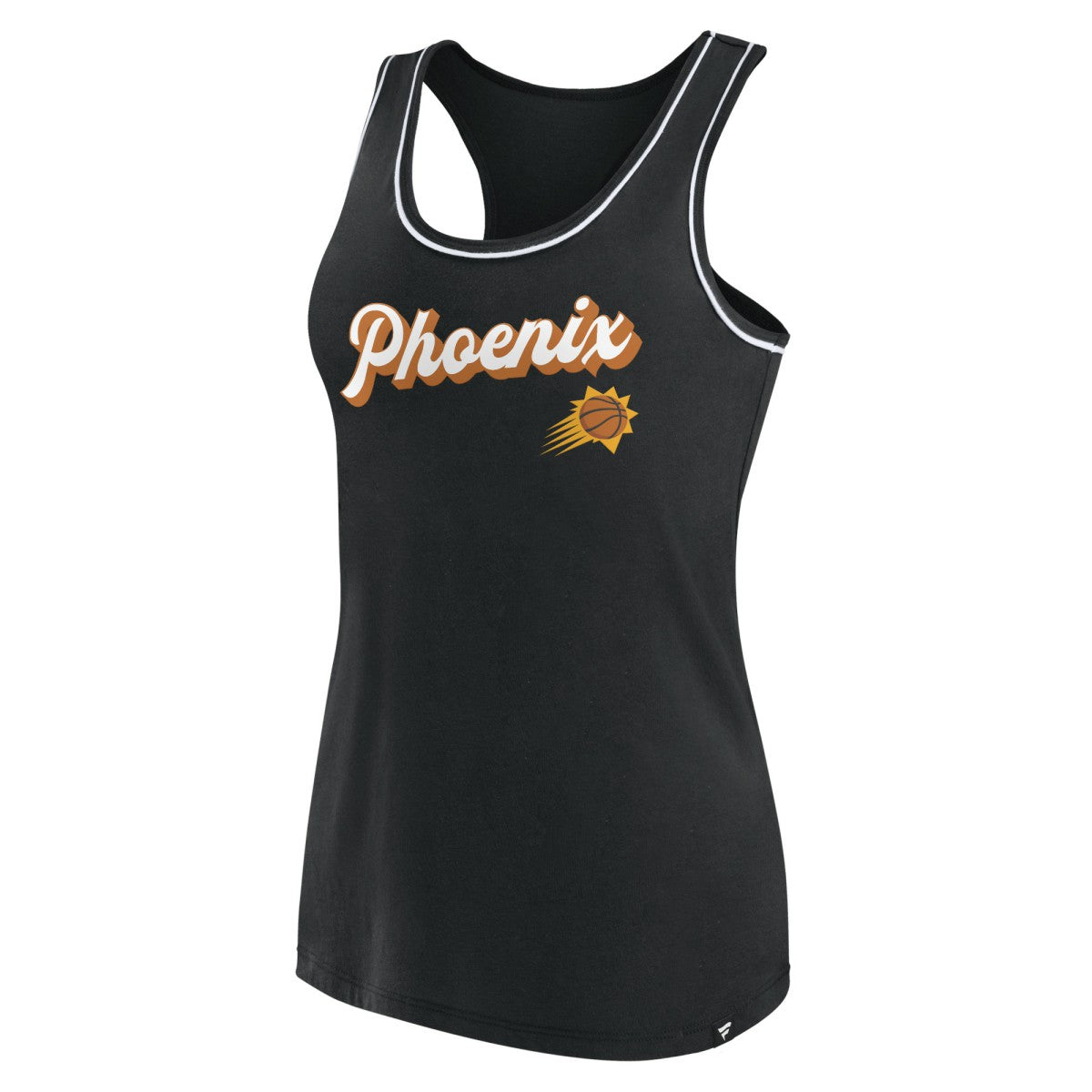 Phoenix Suns Women's Wordmark Logo Racerback Tank Top Black - Fanatics outlet