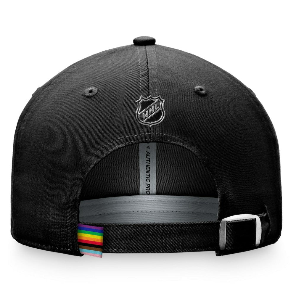 New York Islanders Fanatics Team Logo Pride Adjustable Hat - Black | US 4905373