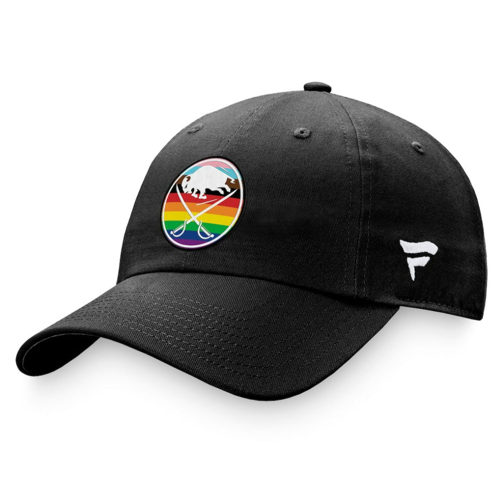Buffalo Sabres Fanatics Team Logo Pride Adjustable Hat - Black | US 4905382