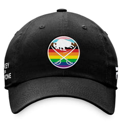 Buffalo Sabres Fanatics Team Logo Pride Adjustable Hat - Black | US 4905382