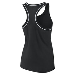 New Jersey Devils Fanatics Women's Wordmark Logo Racerback Scoop Neck Tank Top - Black | US 4905403