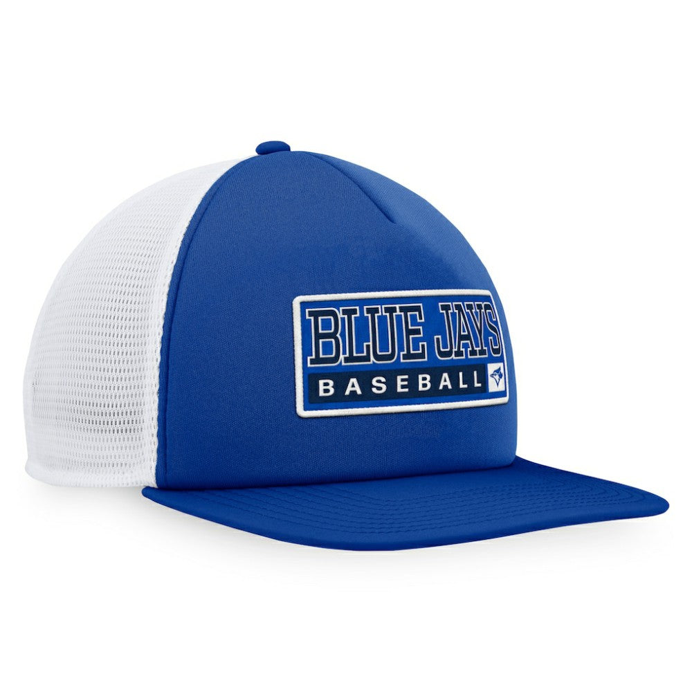 Toronto Blue Jays Majestic Foam Trucker Snapback Hat - Royal/White Hats