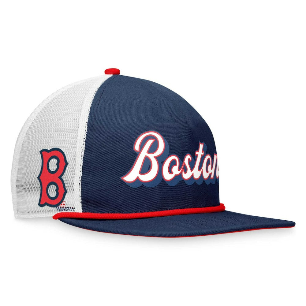 Boston Red Sox Fanatics Heritage Golfer Snapback Hat - Navy Hats
