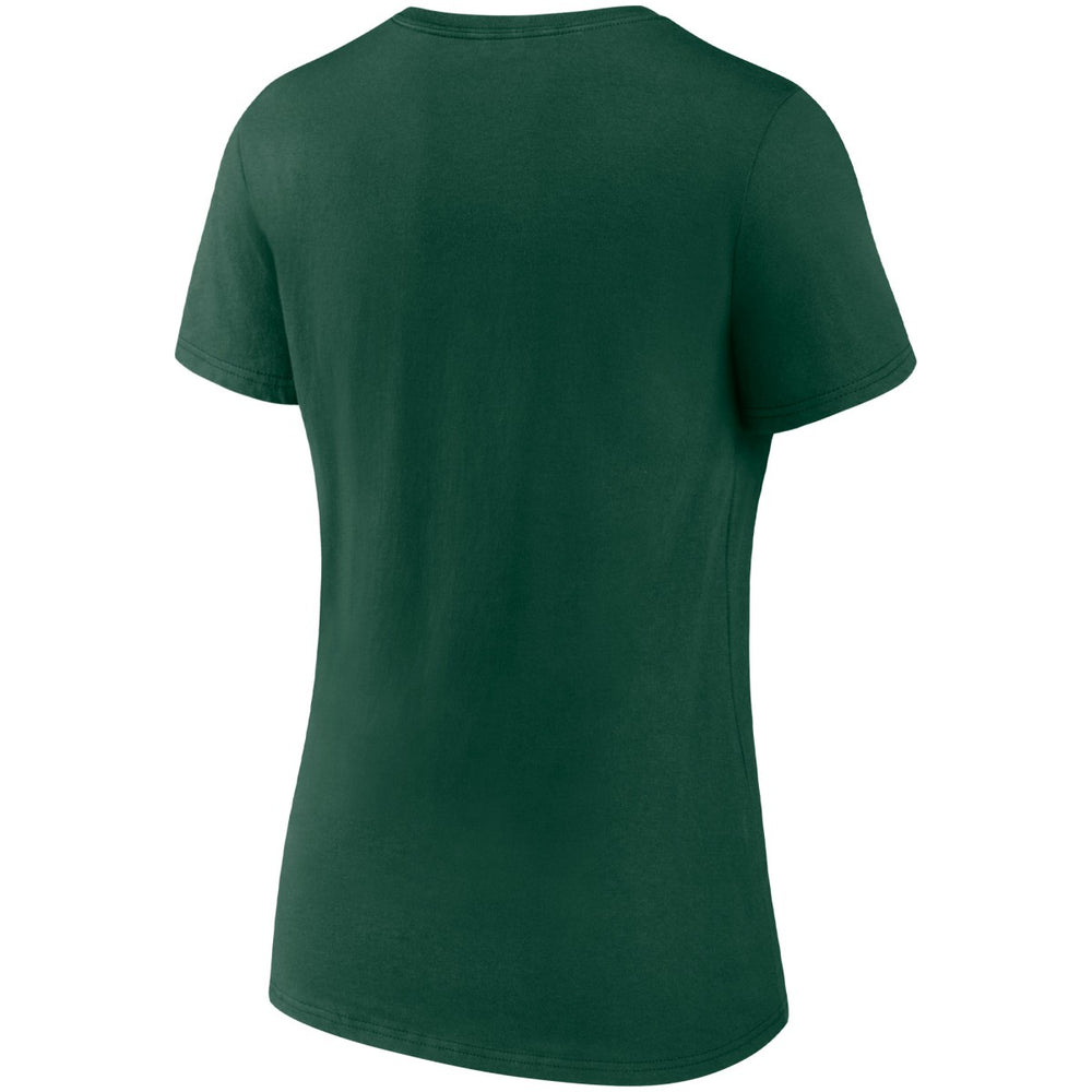 Milwaukee Bucks Women's Hometown Collection Brew City V-Neck T-Shirt Hunter Green - Fanatics outlet