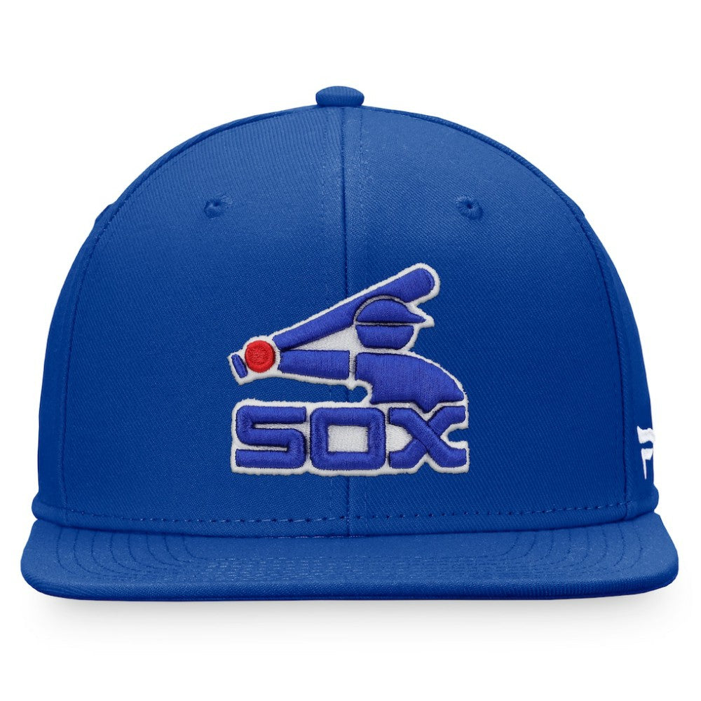 Chicago White Sox Fanatics Cooperstown Collection Core Snapback Hat - Royal Hats