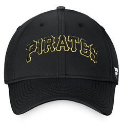 Pittsburgh Pirates Fanatics Core Flex Hat - Black Hats