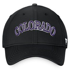 Colorado Rockies Fanatics Core Flex Hat - Black Hats