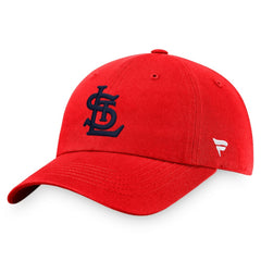St. Louis Cardinals Fanatics Cooperstown Collection Core Adjustable Hat - Red Hats