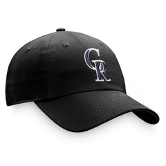 Colorado Rockies Fanatics Cooperstown Collection Core Adjustable Hat - Black Hats
