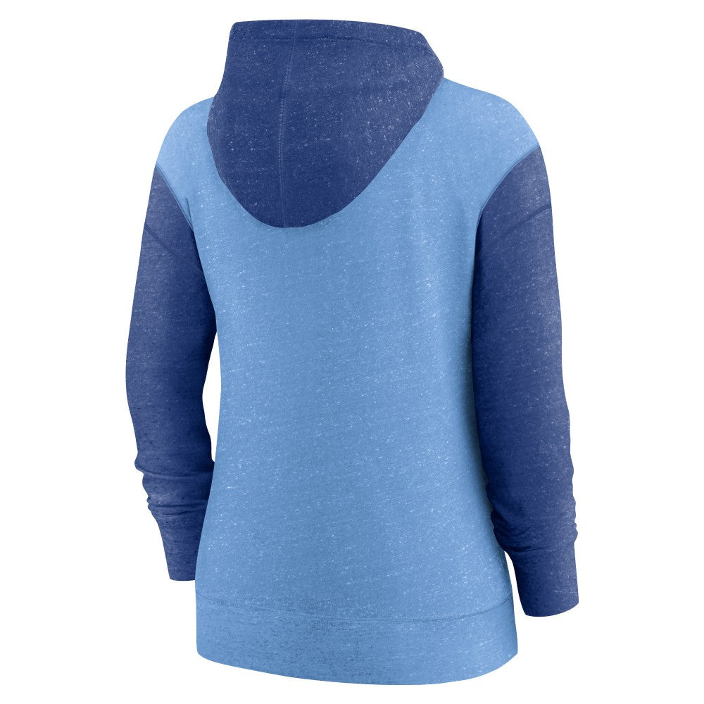 Kansas City Royals Nike Women's Full-Zip Hoodie - Light Blue Hoodies