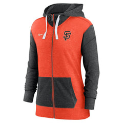 San Francisco Giants Nike Women's Full-Zip Hoodie - Orange Hoodies