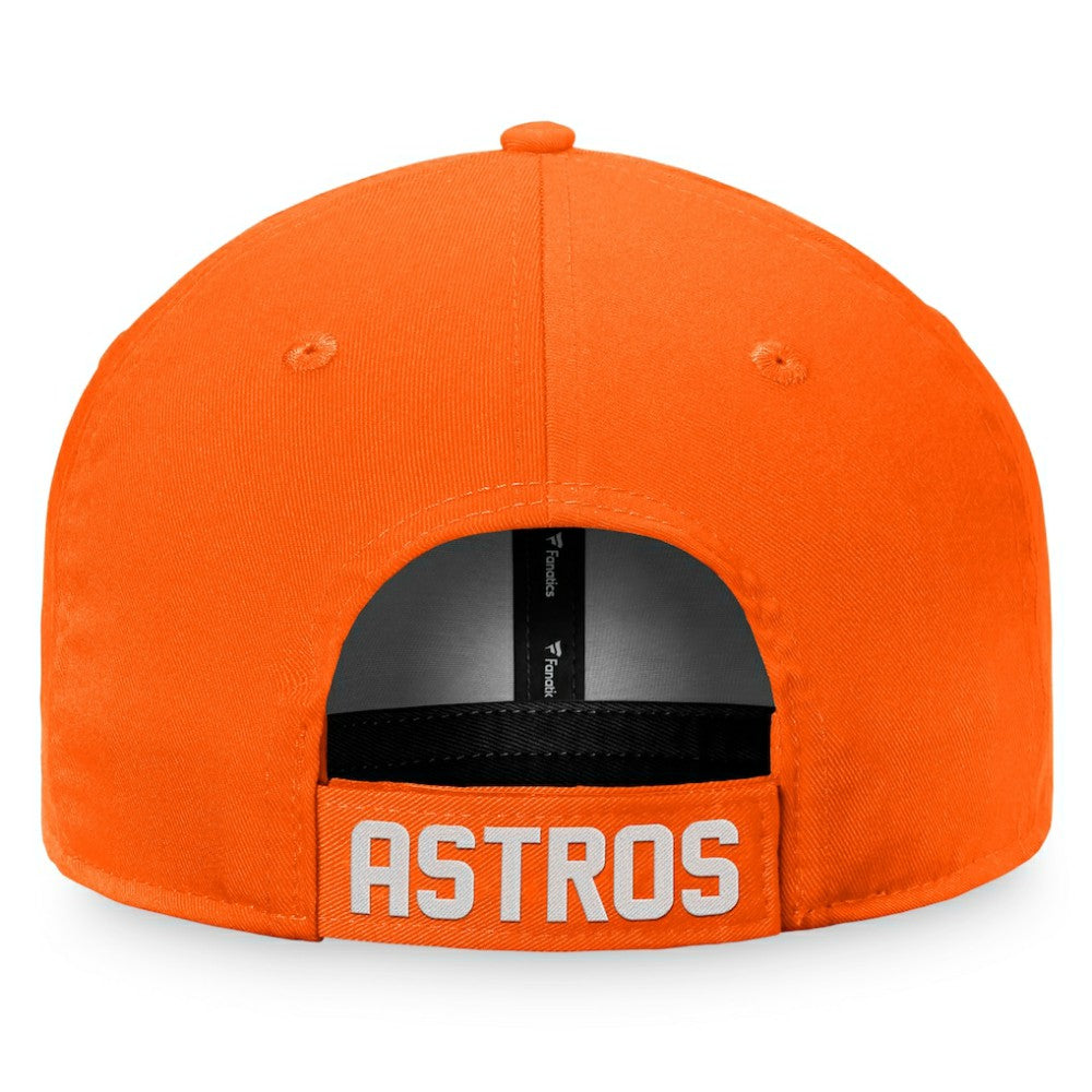 Houston Astros Fanatics Cooperstown Collection Core Adjustable Hat - Orange Hats