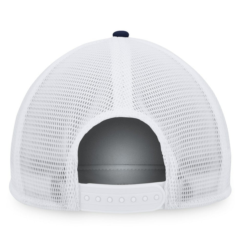 New York Yankees Fanatics Heritage Foam Front Trucker Snapback Hat - Navy/White Hats