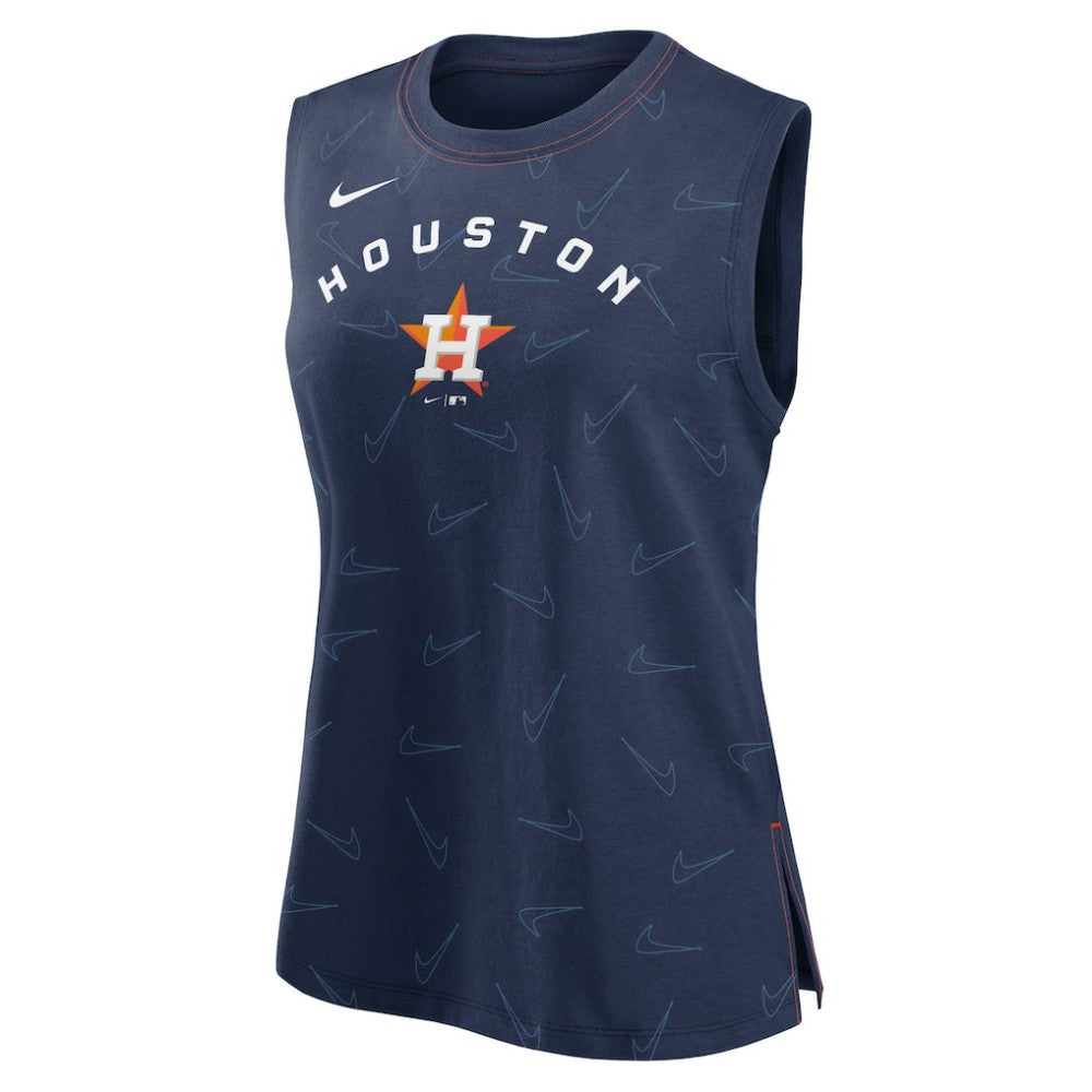 Houston Astros Nike Women's Muscle Play Tank Top - Navy Tanks