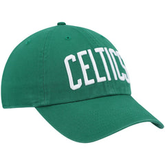 Boston Celtics '47 Clean Up Wordmark Adjustable Hat Kelly Green - 47 brand