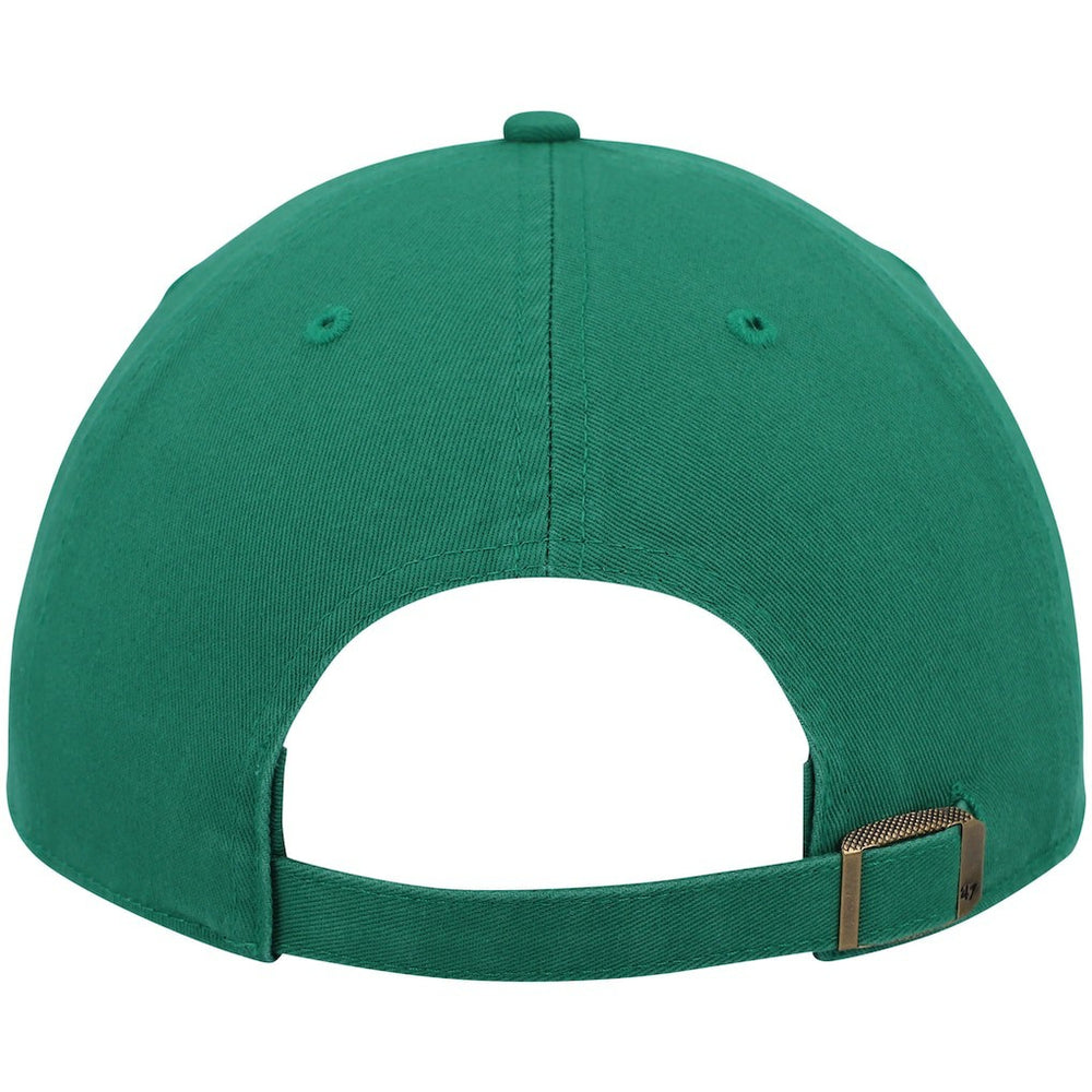 Boston Celtics '47 Clean Up Wordmark Adjustable Hat Kelly Green - 47 brand
