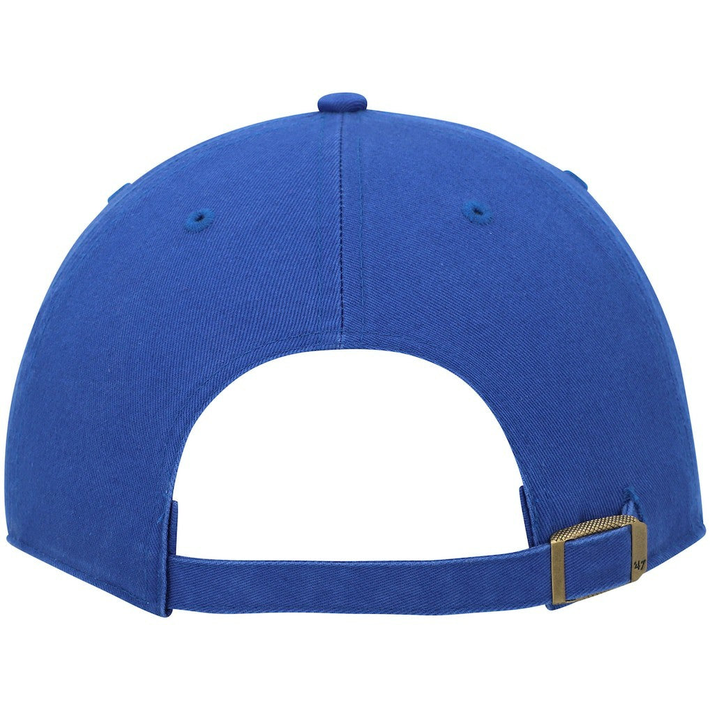 Dallas Mavericks '47 Clean Up Wordmark Adjustable Hat Royal - 47 brand