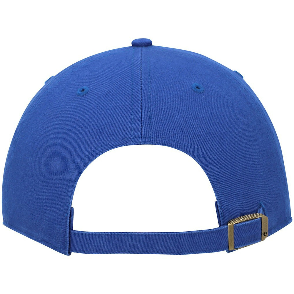 Dallas Mavericks '47 Clean Up Wordmark Adjustable Hat Royal - 47 brand