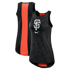 San Francisco Giants Nike Women's Right Mix High Neck Tank Top - Black Tanks