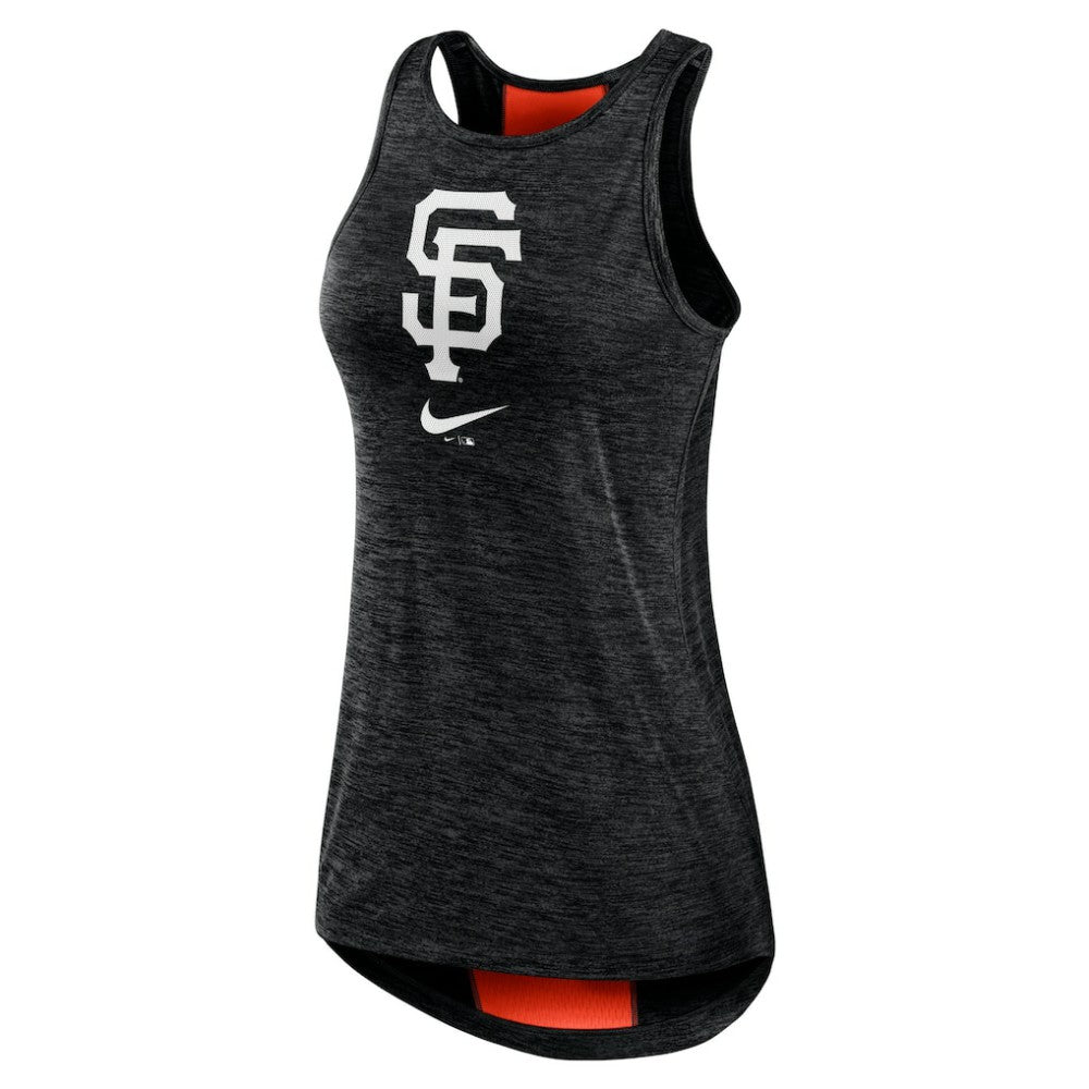 San Francisco Giants Nike Women's Right Mix High Neck Tank Top - Black Tanks