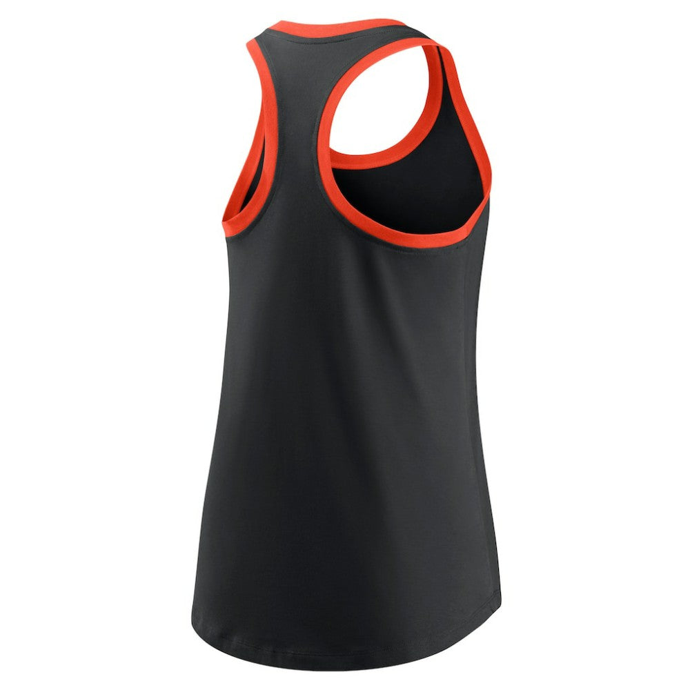 San Francisco Giants Nike Women's Tech Tri-Blend Tank Top - Black Tanks
