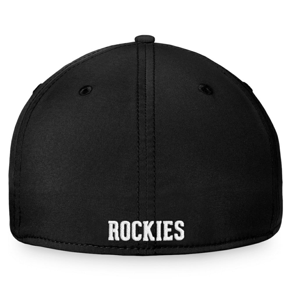 Colorado Rockies Fanatics Cooperstown Core Flex Hat - Black Hats