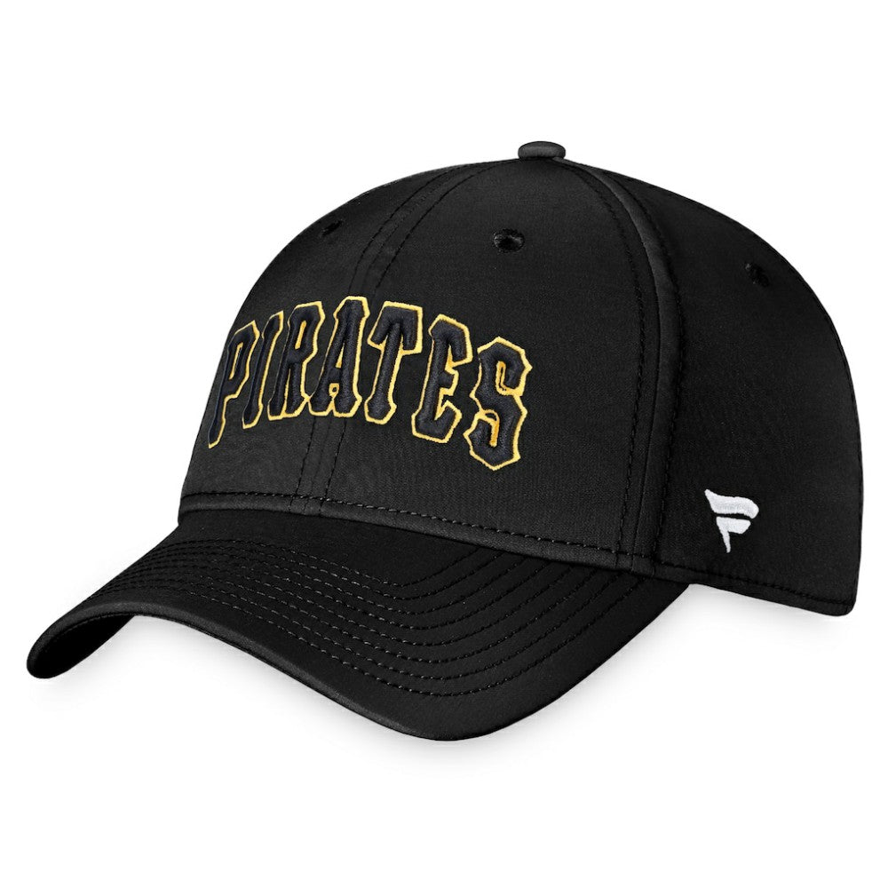 Pittsburgh Pirates Fanatics Cooperstown Core Flex Hat - Black Hats
