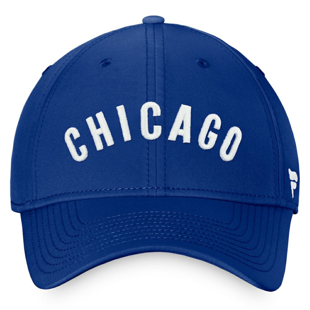 Chicago Cubs Fanatics Cooperstown Core Flex Hat - Royal Hats