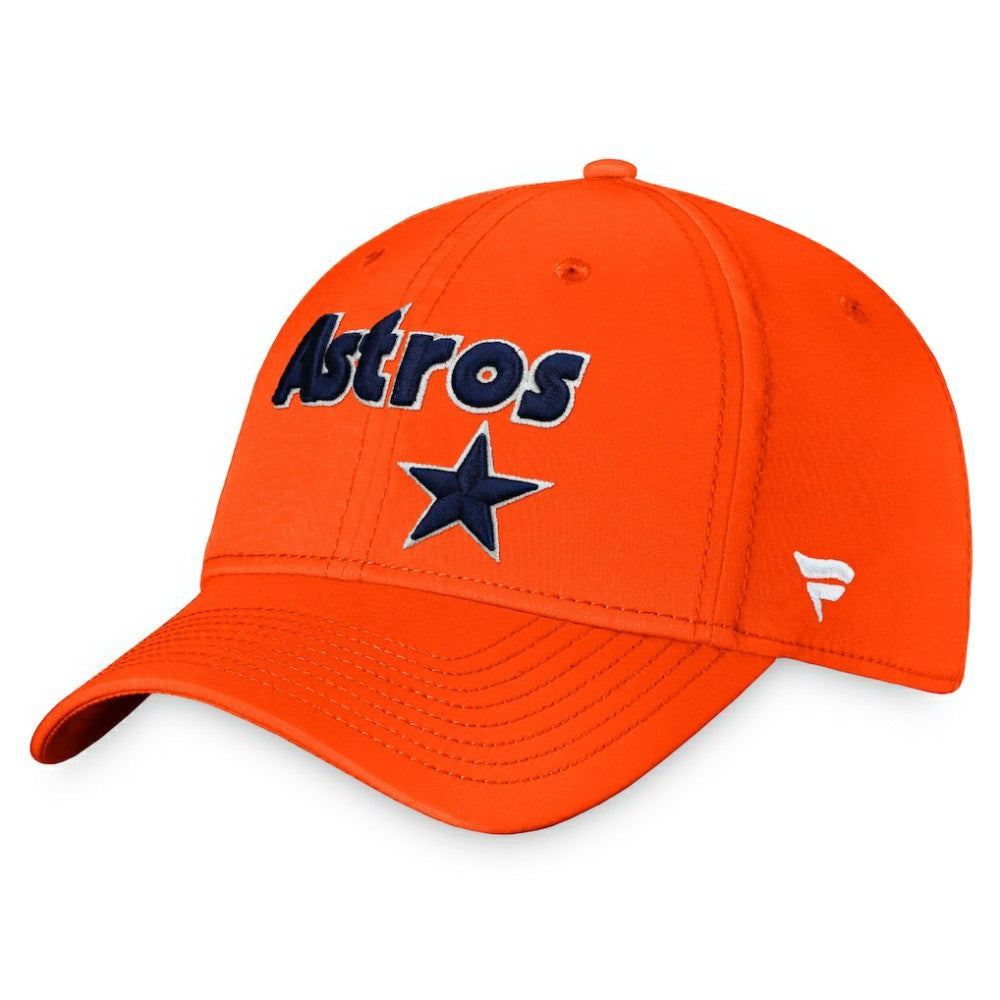 Houston Astros Fanatics Cooperstown Core Flex Hat - Orange Hats