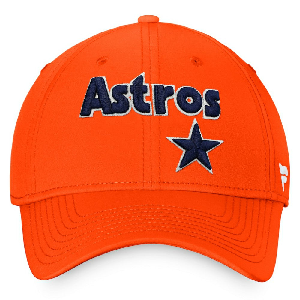 Houston Astros Fanatics Cooperstown Core Flex Hat - Orange Hats