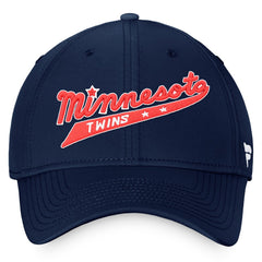 Minnesota Twins Fanatics Cooperstown Core Flex Hat - Navy Hats