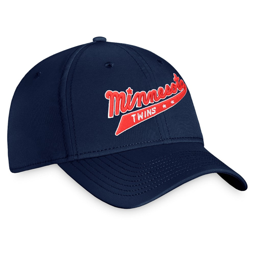Minnesota Twins Fanatics Cooperstown Core Flex Hat - Navy Hats