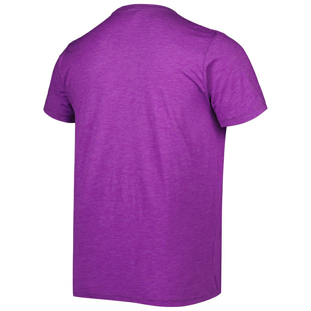 Ray Lewis & Ed Reed Baltimore Ravens Homage Unisex NFL Jam Retired Tri-Blend T-Shirt - Heather Purple T-shirts
