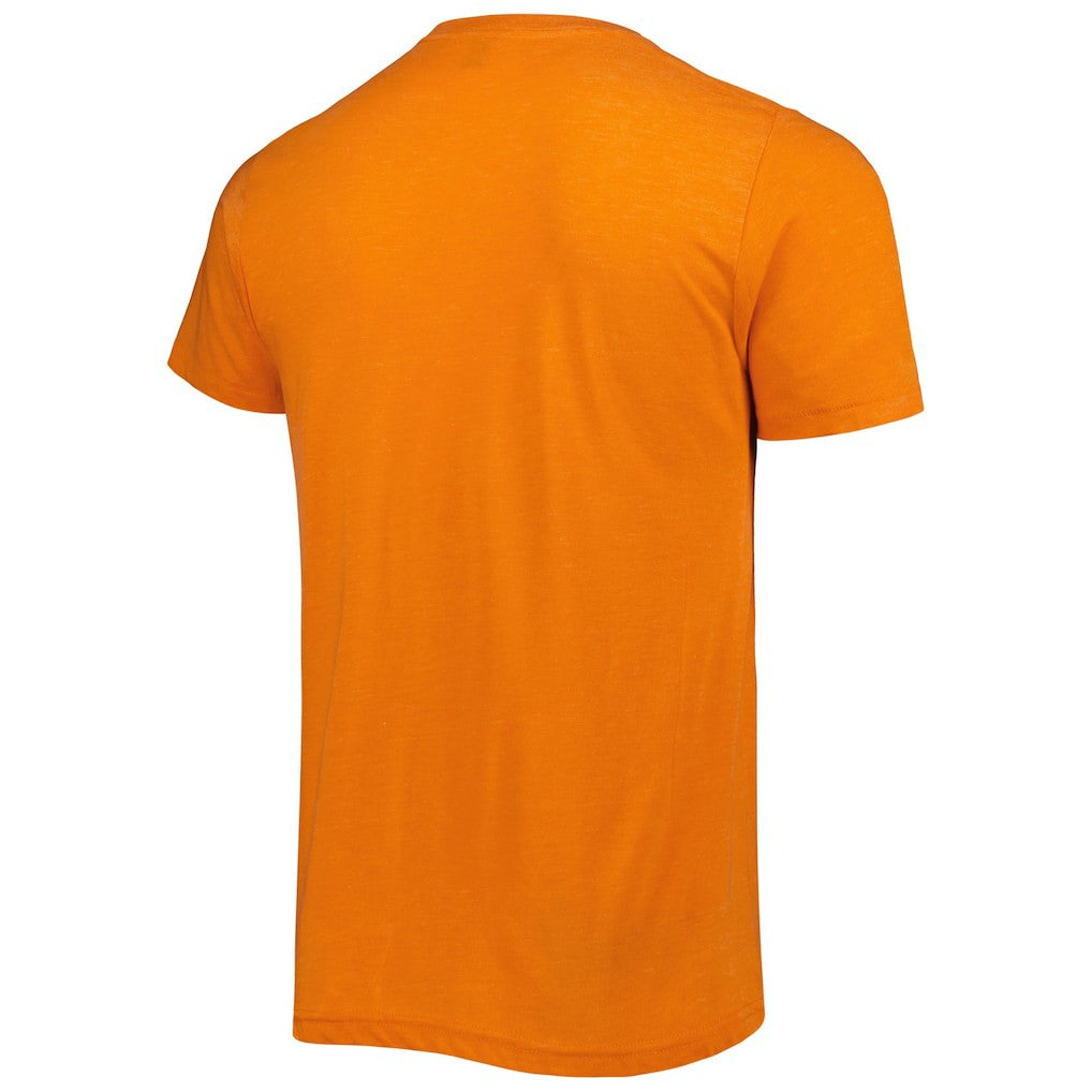Joe Burrow Cincinnati Bengals Homage Unisex NFL Blitz Player Tri-Blend T-Shirt - Heather Orange T-shirts