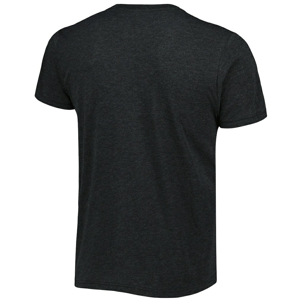T.J. Watt Pittsburgh Steelers Homage Unisex NFL Blitz Player Tri-Blend T-Shirt - Heathered Heather Charcoal T-shirts
