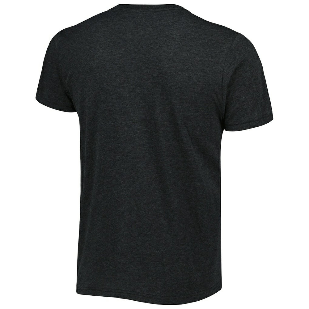 T.J. Watt Pittsburgh Steelers Homage Unisex NFL Blitz Player Tri-Blend T-Shirt - Heathered Heather Charcoal T-shirts