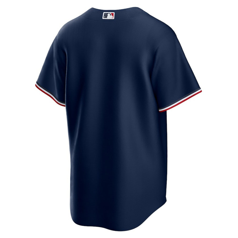 Minnesota Twins Nike Alternate Replica Team Logo Jersey - Navy Jerseys