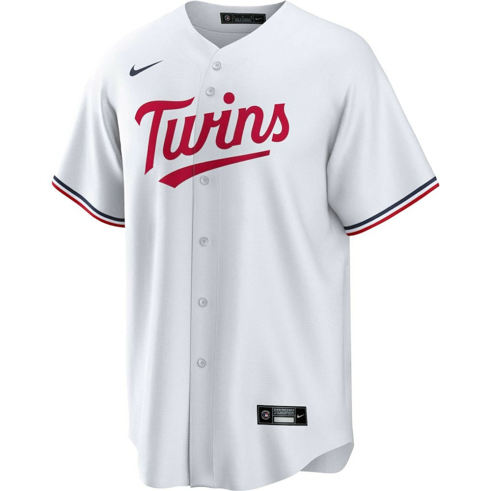 Minnesota Twins Nike Home Replica Team Jersey - White Jerseys