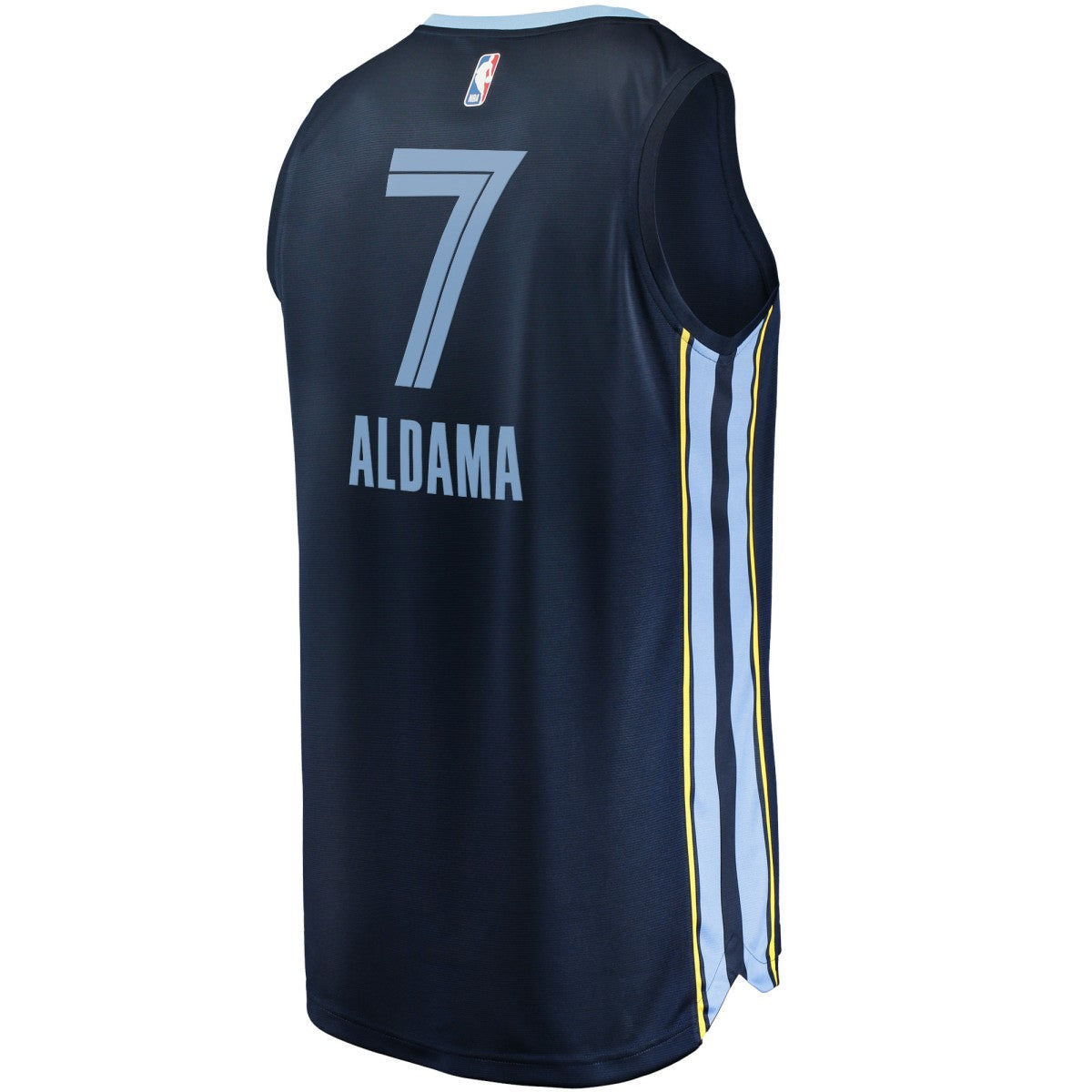 Santi Aldama Memphis Grizzlies Fast Break Replica Jersey Icon Edition Navy - Fanatics