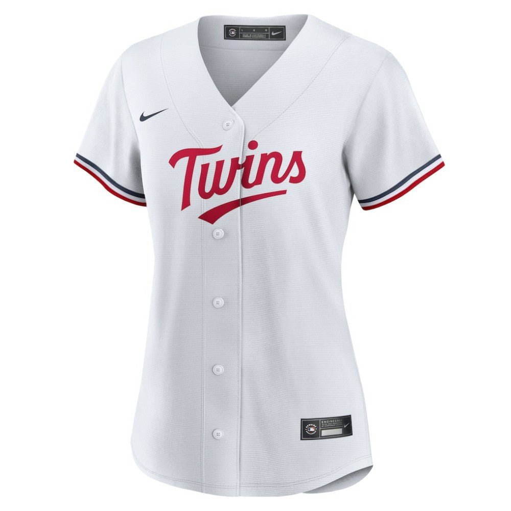 Minnesota Twins Nike Women's Home Replica Team Logo Jersey - White Jerseys