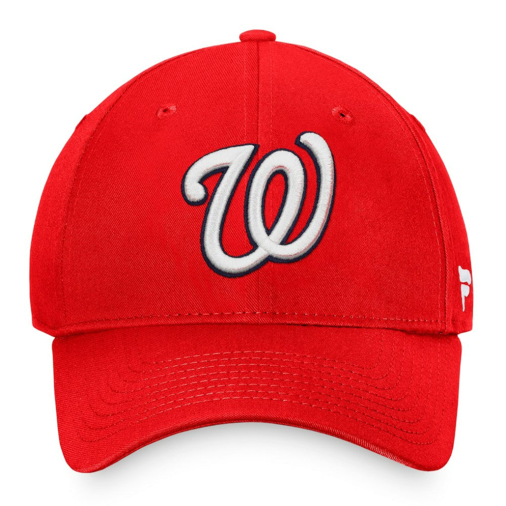 Washington Nationals Fanatics Core Adjustable Hat - Red Hats