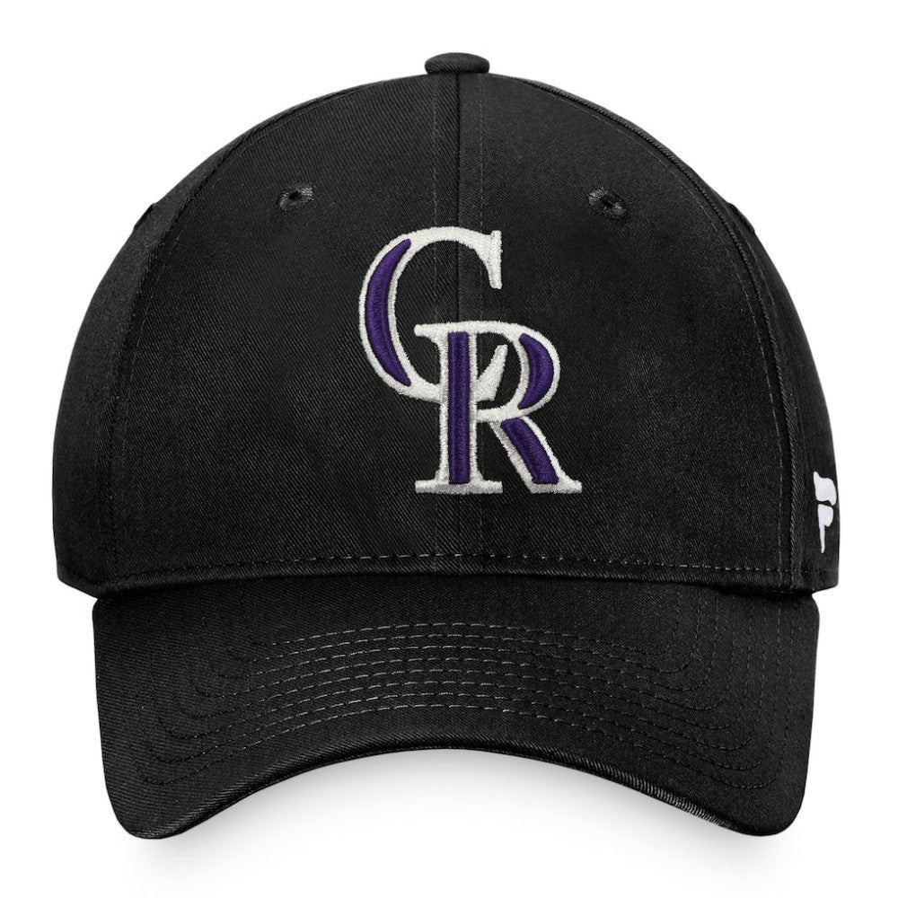 Colorado Rockies Fanatics Core Adjustable Hat - Black Hats