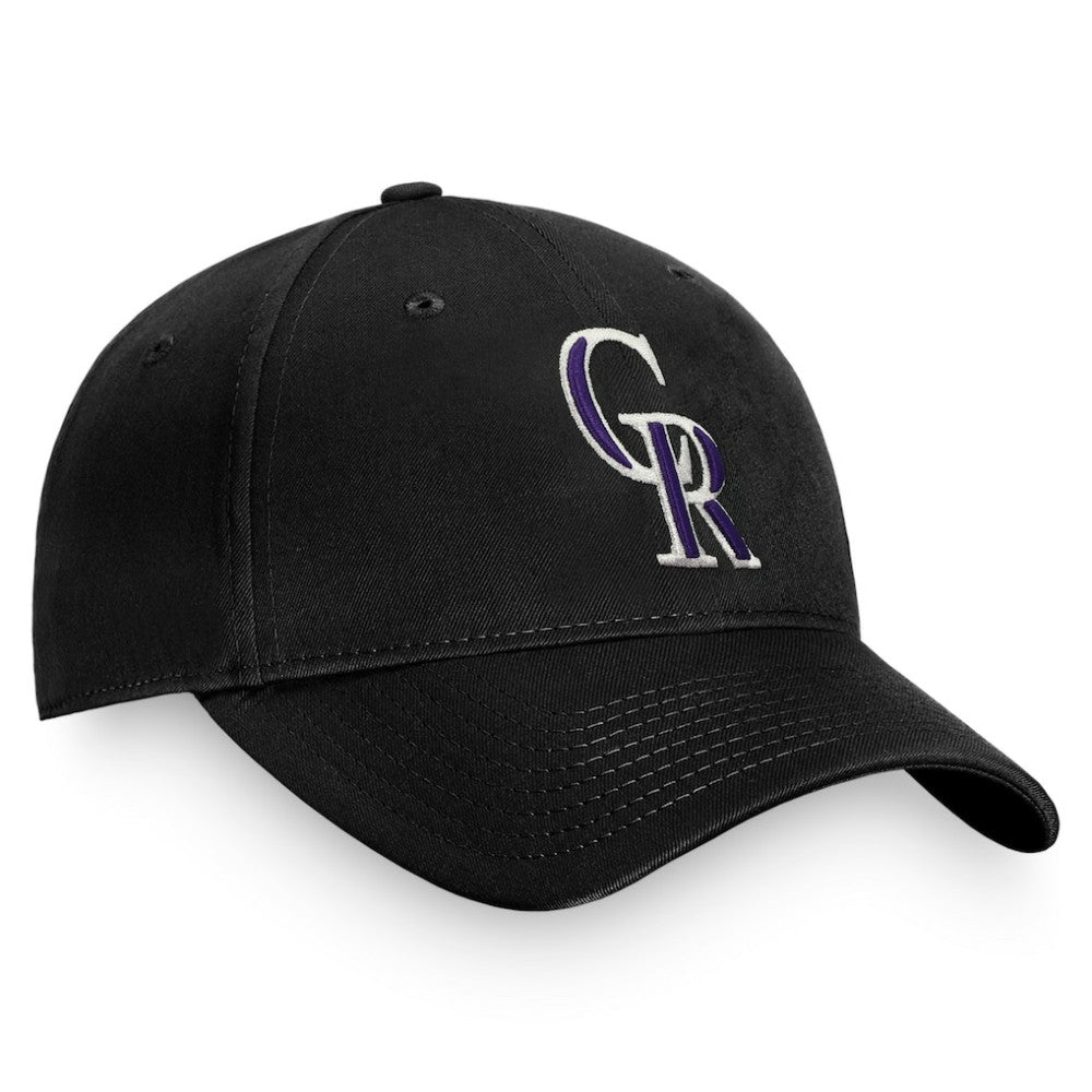 Colorado Rockies Fanatics Core Adjustable Hat - Black Hats