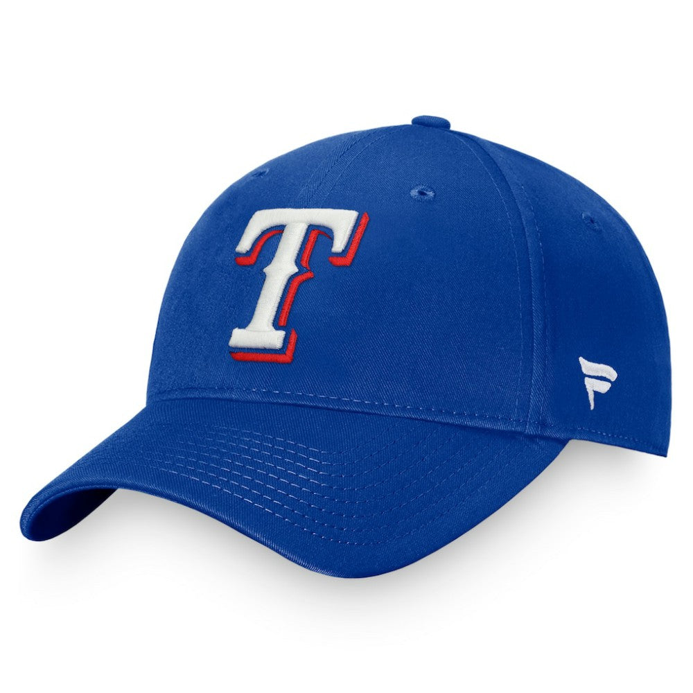 Texas Rangers Fanatics Core Adjustable Hat - Royal Hats