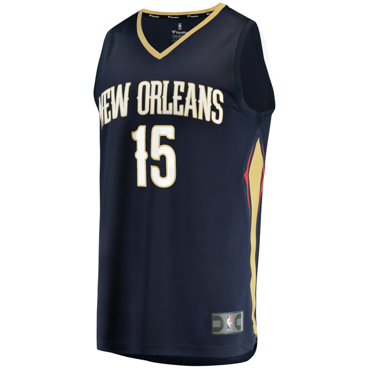 Jose Alvarado New Orleans Pelicans Fast Break Replica Jersey Icon Edition Navy - Fanatics